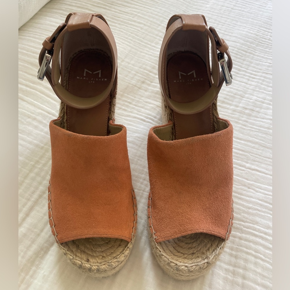 Marc Fisher Women's Tan Espadrille Sandals